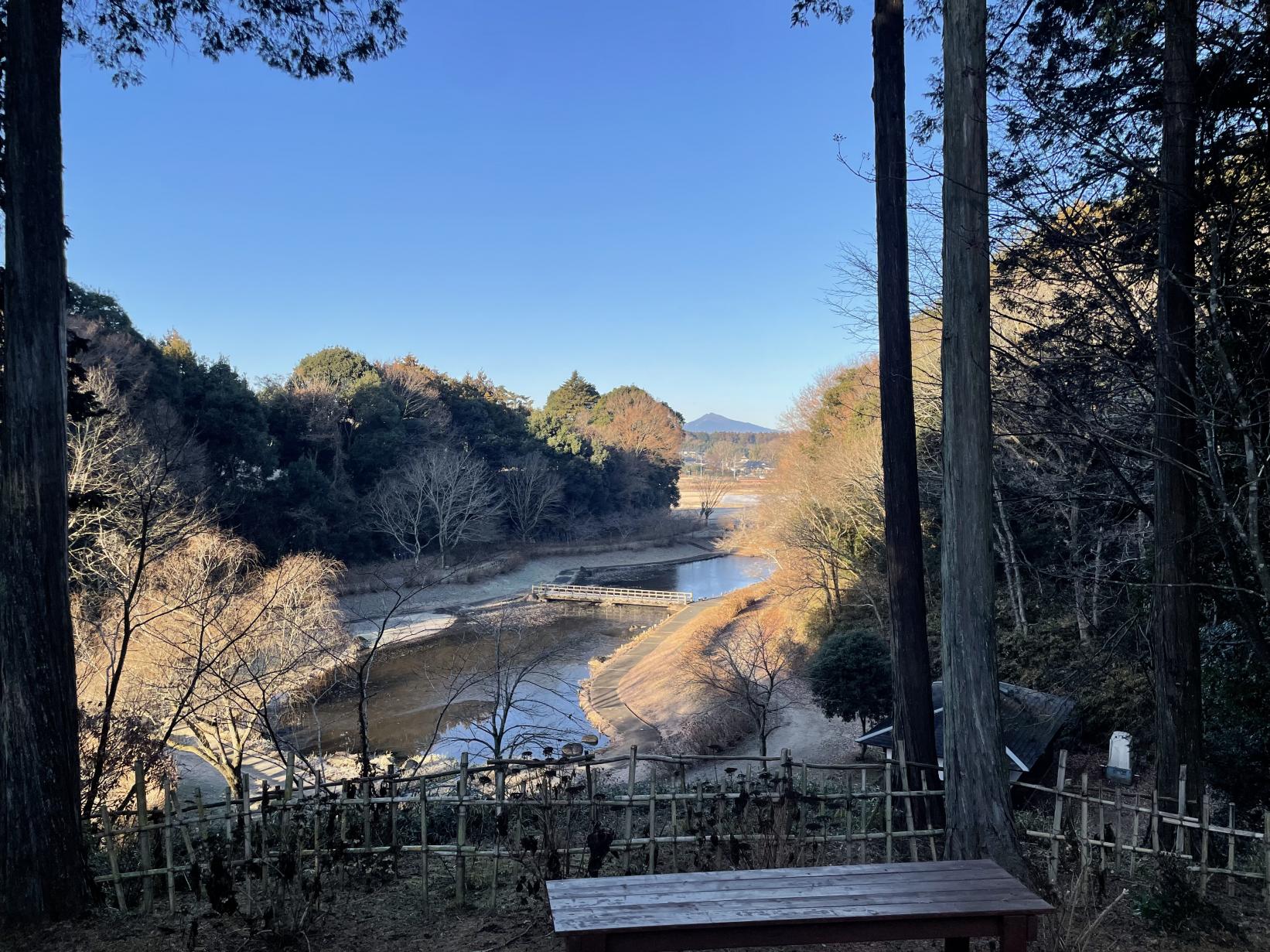 見晴台からの筑波山