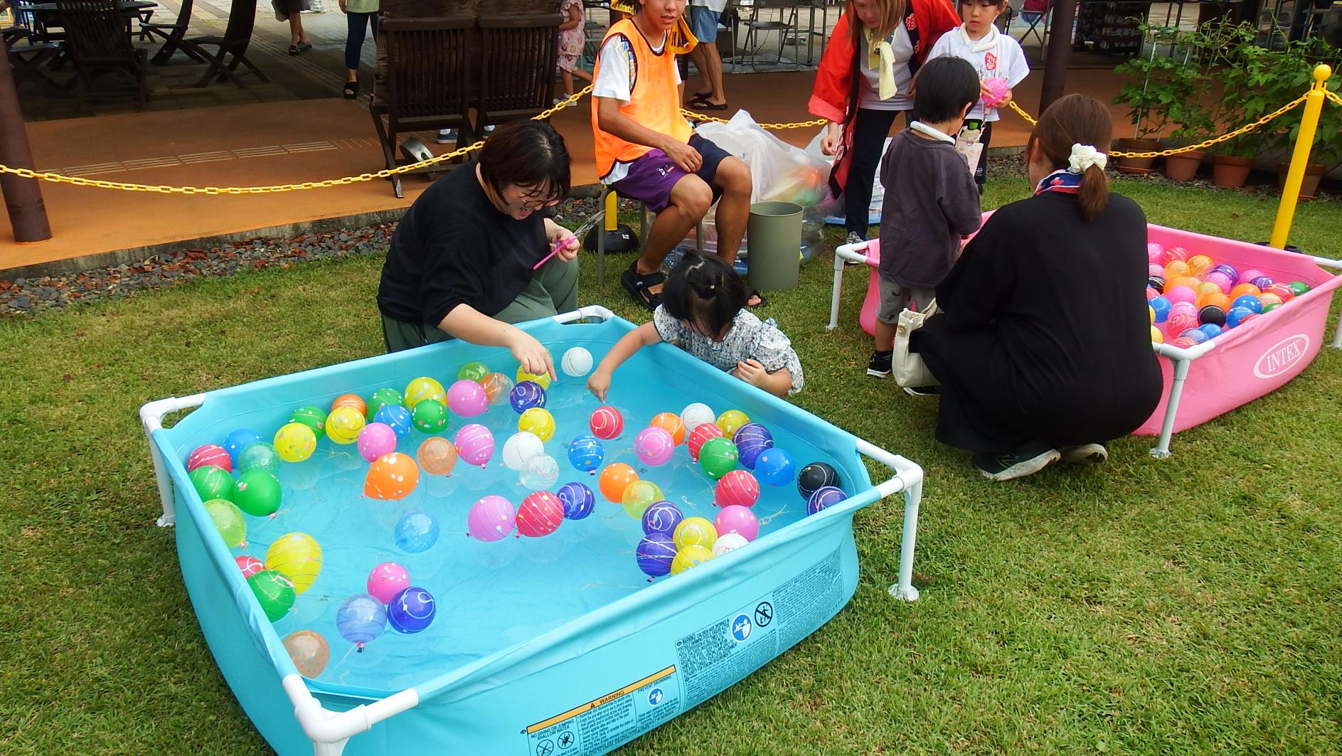 ヨーヨーつり写真