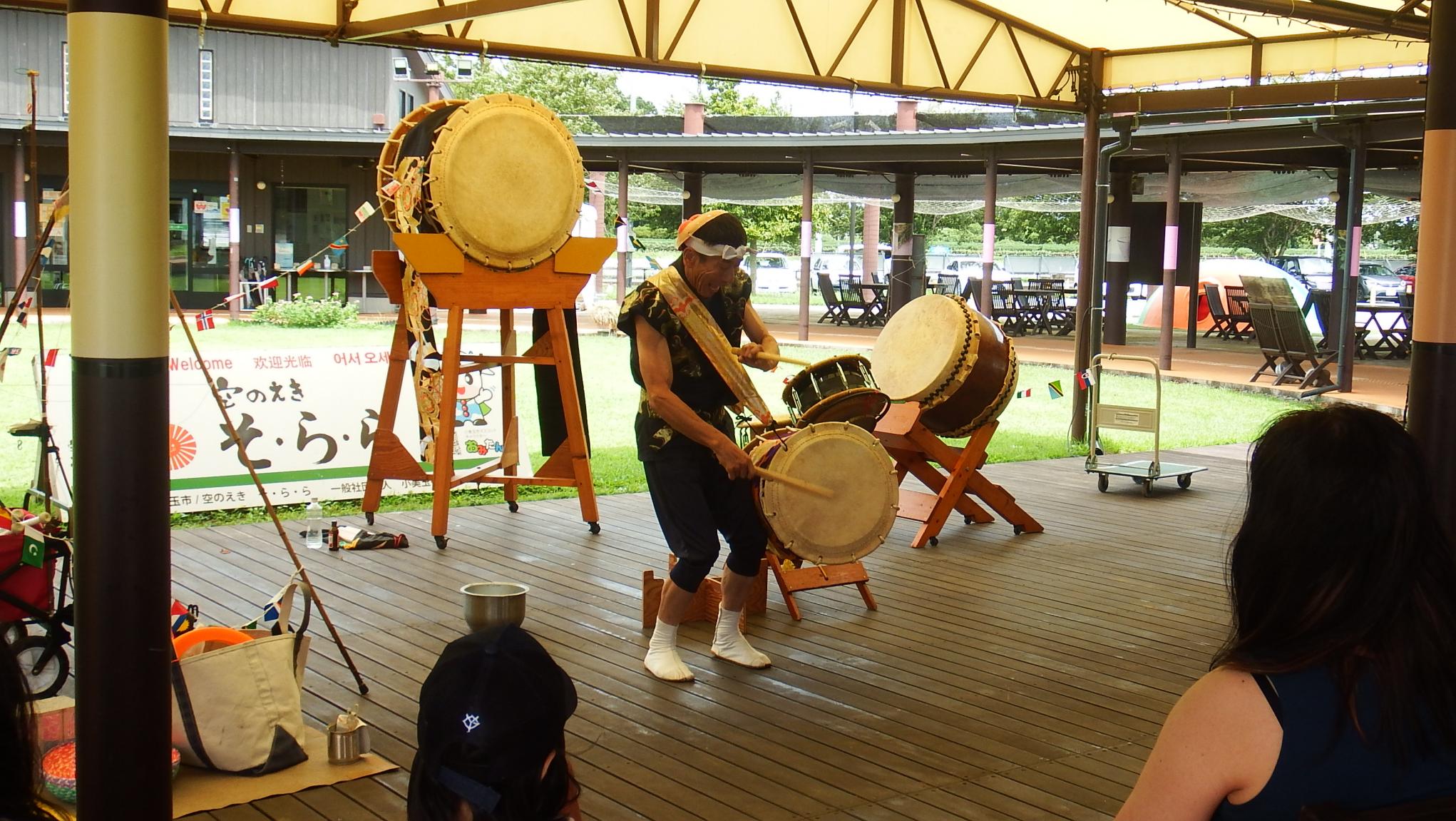 和太鼓一人打ち片平博1