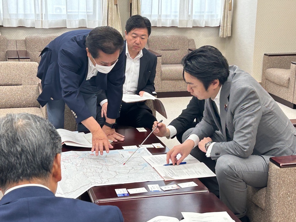 財務省での要望活動