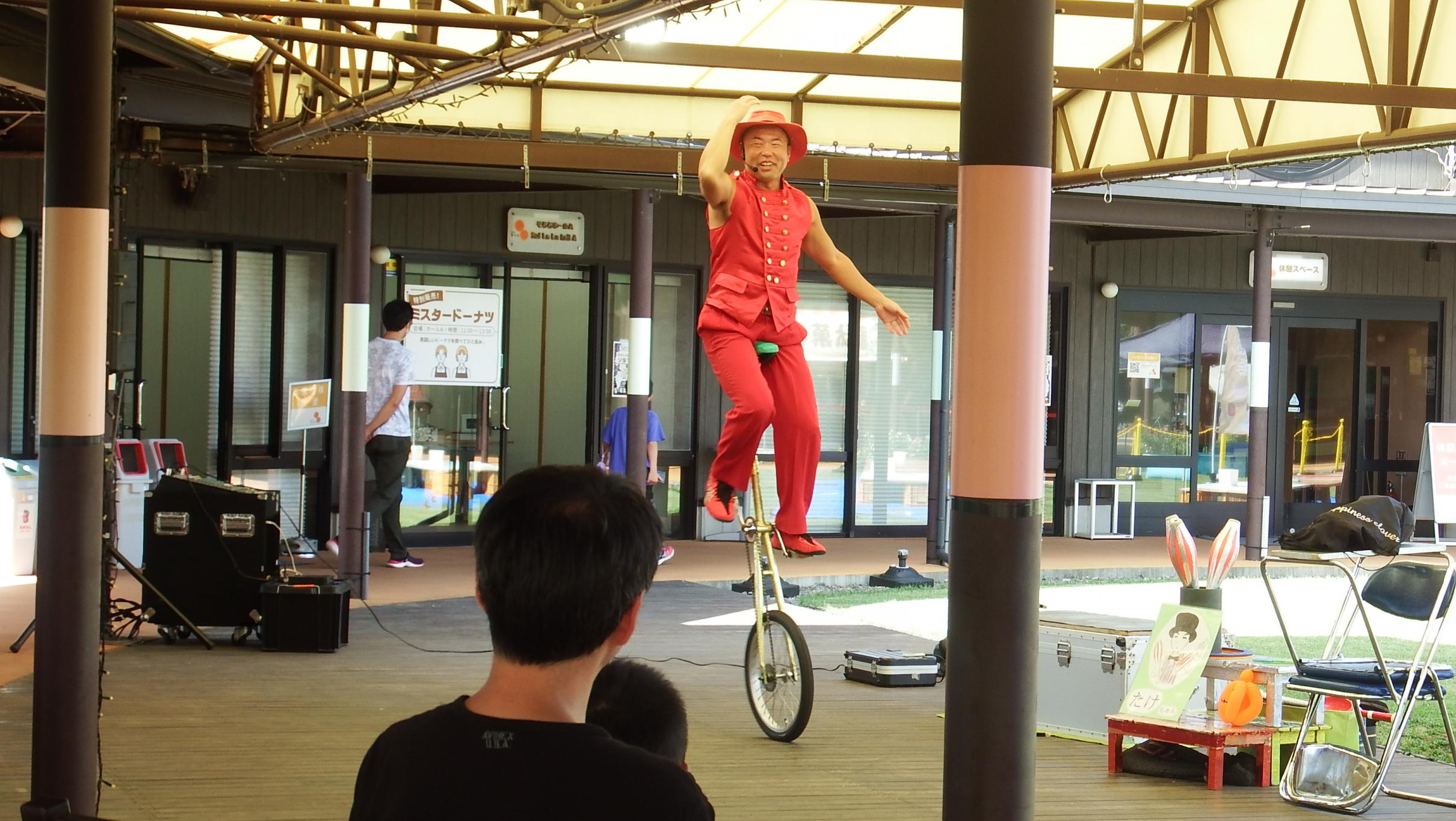 大道芸人たけちゃん写真1