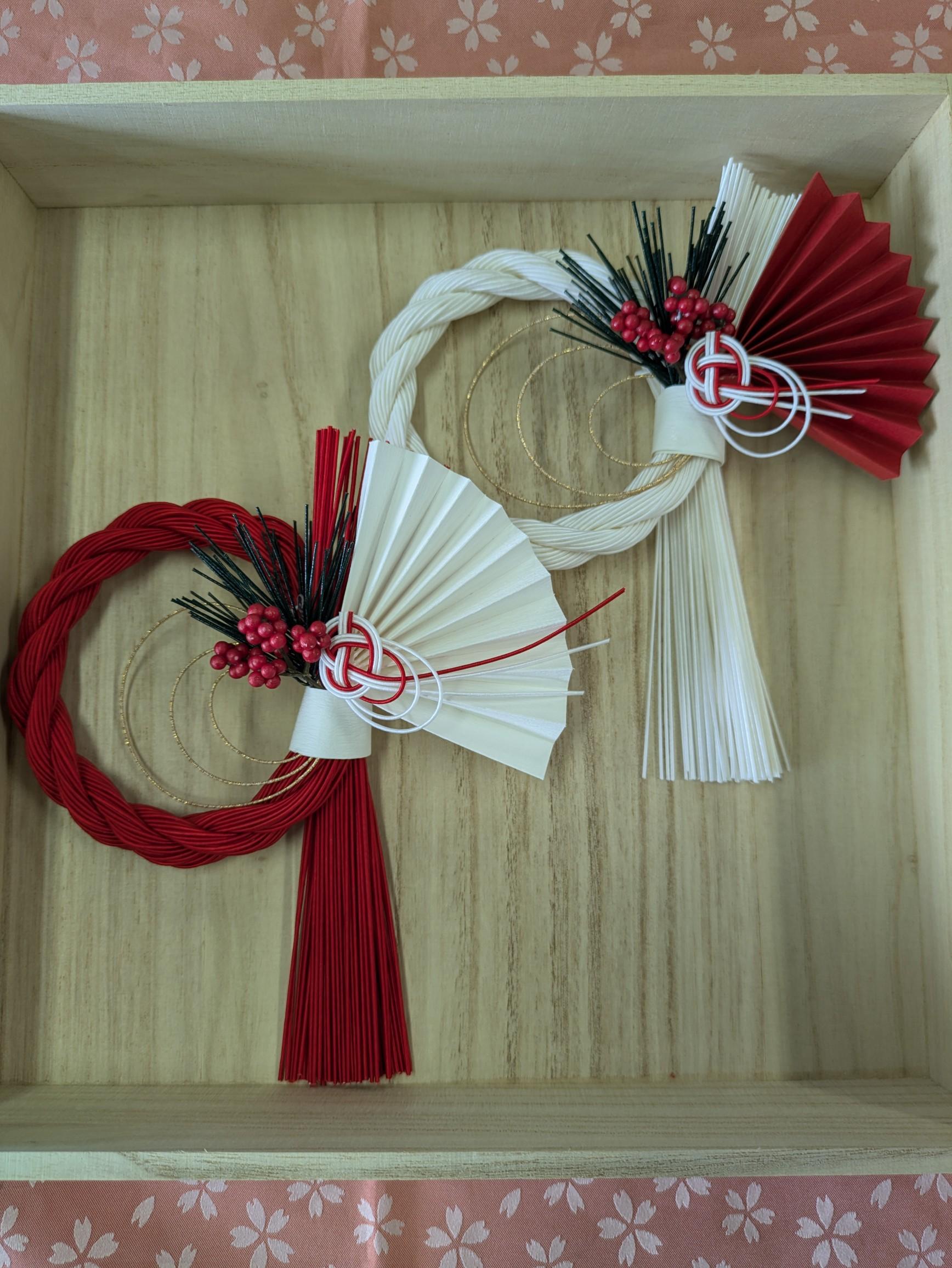 水引のお正月飾り写真