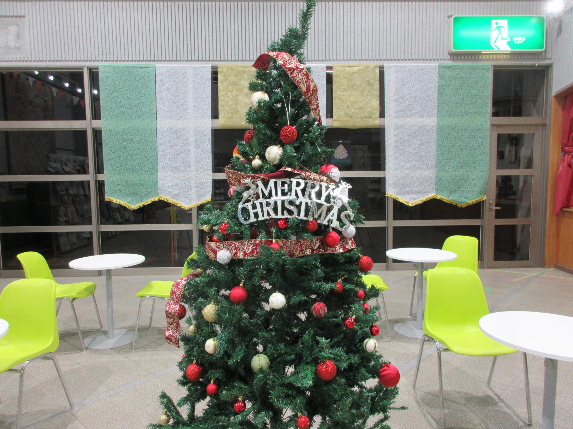 クリスマスツリーの様子