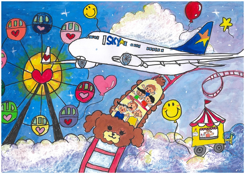 石岡市立林小4年菊池心茉 石岡市立林小4年菊池心茉