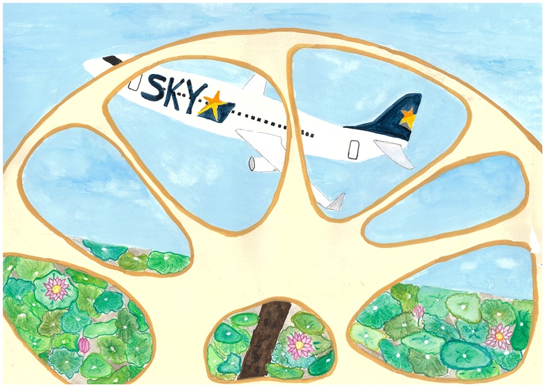 納場小学校6年ハンフリンス ジェニファーさん 納場小学校6年ハンフリンス ジェニファー