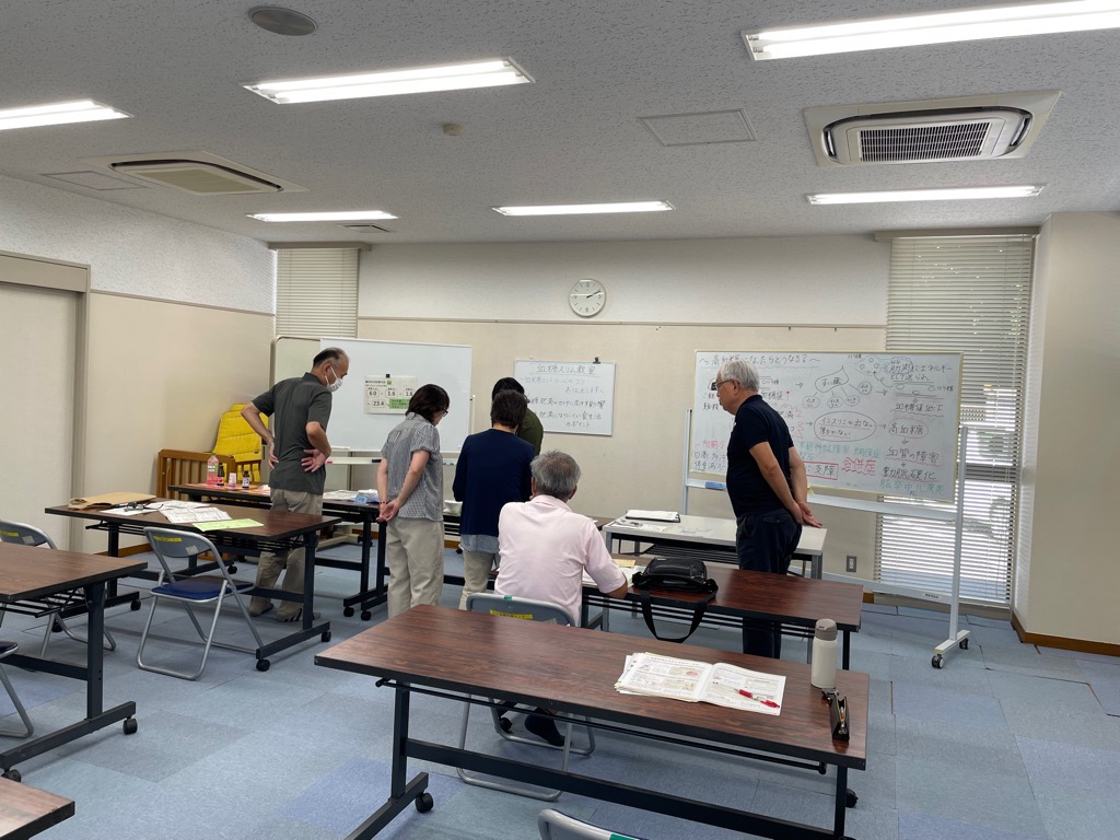 血糖コントロール教室写真 血糖コントロール教室写真