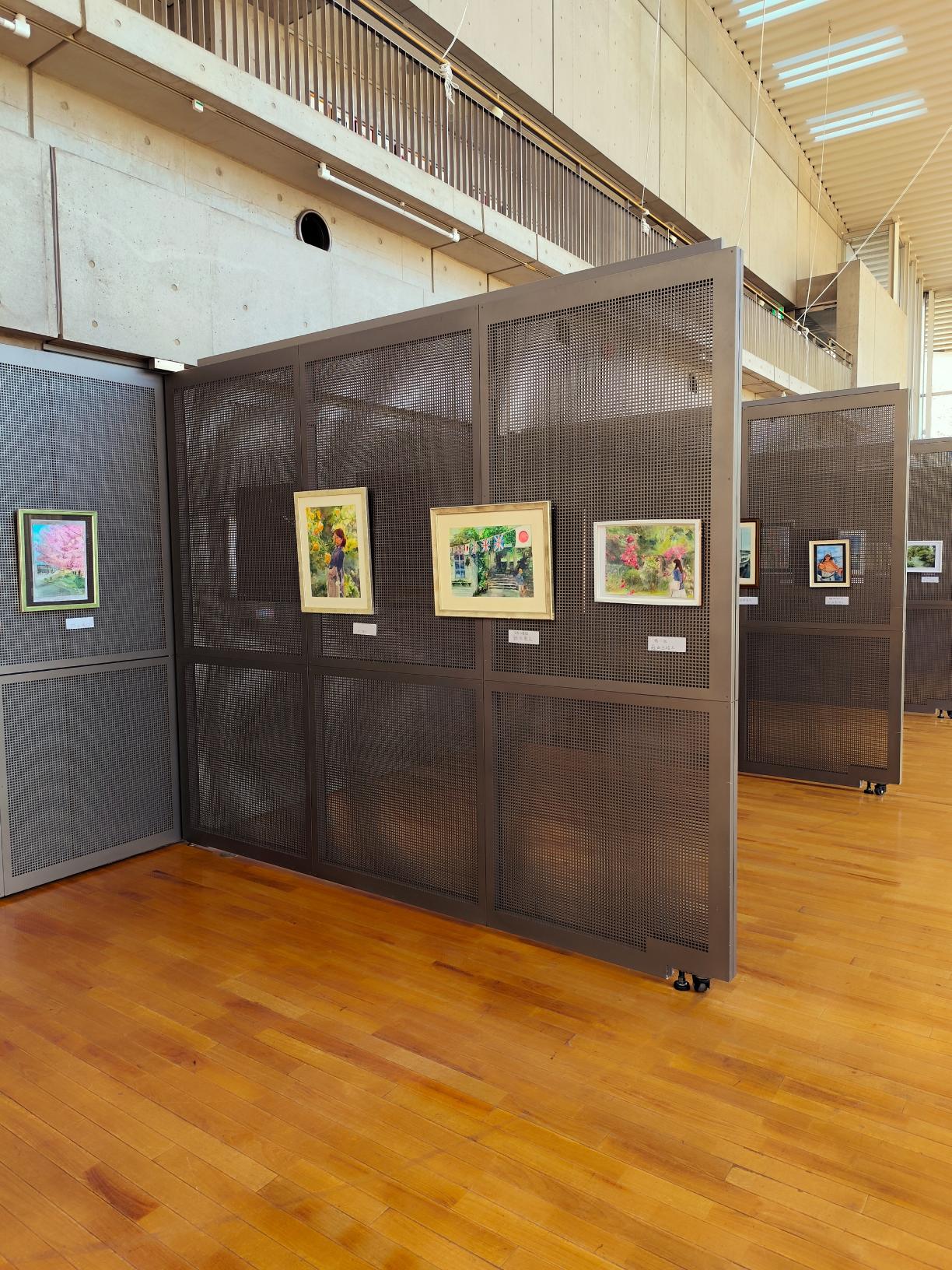 陽だまり横丁inみの～れ　vol.233　Rei水彩教室展