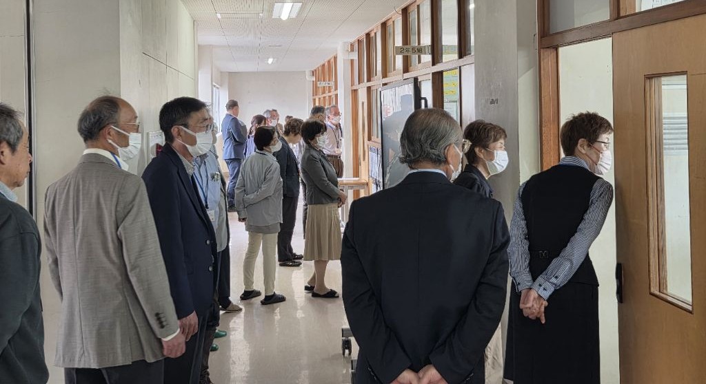 授業参観の様子 授業参観の様子