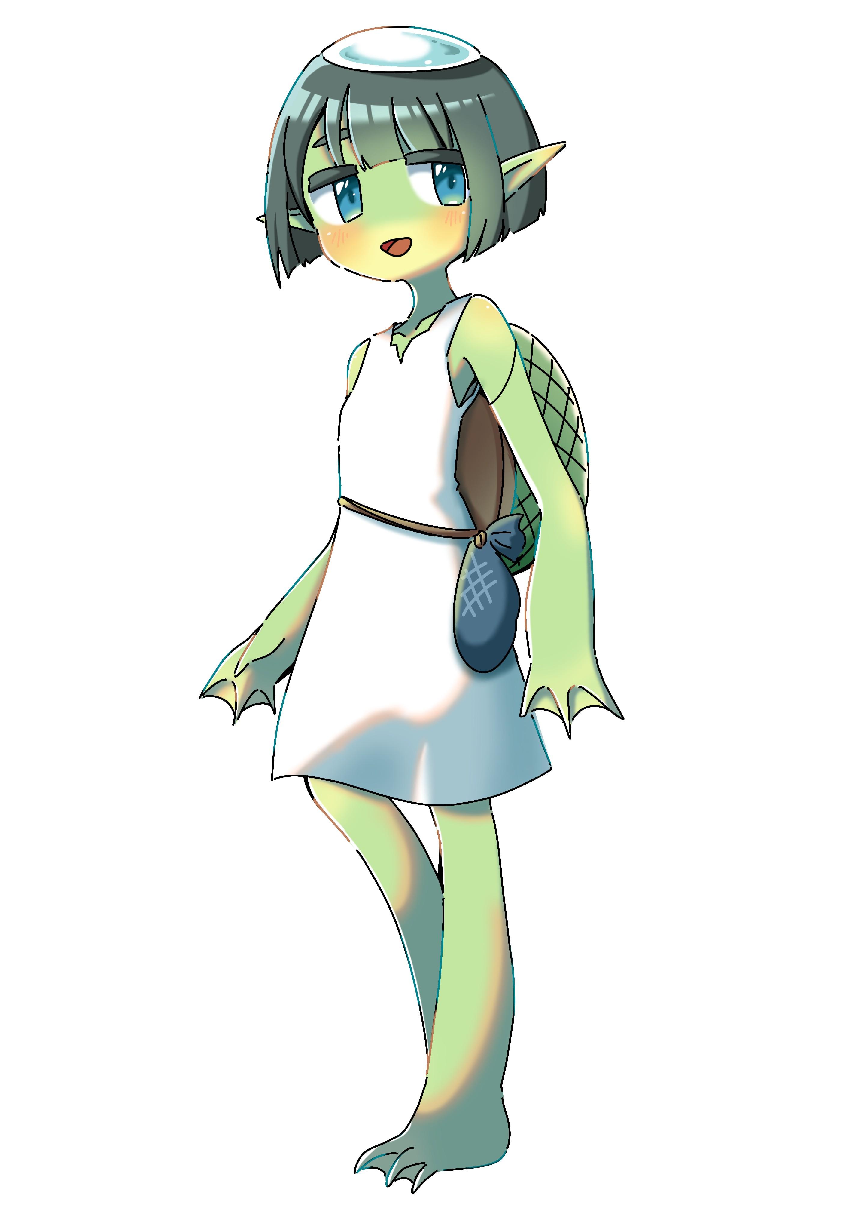 河童イラスト(1)(jpg) 河童イラスト(1)(jpg)